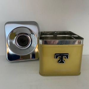 Vintage mid century Tea Canister